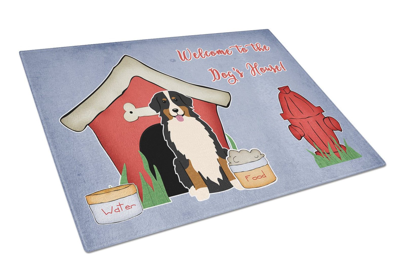 Dog House Collection Bernese Mountain Dog Glass Cutting Board Large BB2790LCB by Caroline's Treasures