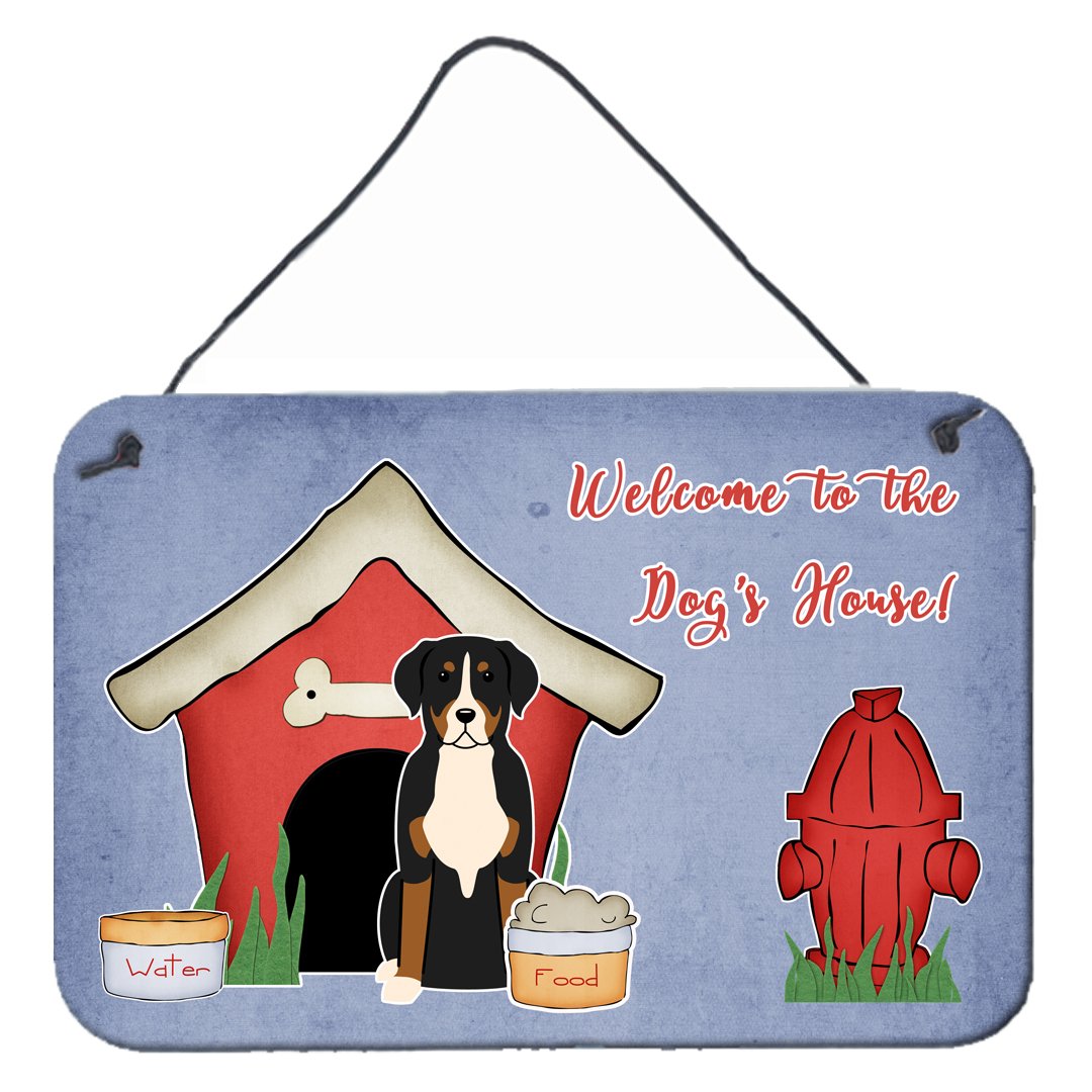 Dog House Collection Greater Swiss Mountain Dog Wall or Door Hanging Prints by Caroline's Treasures