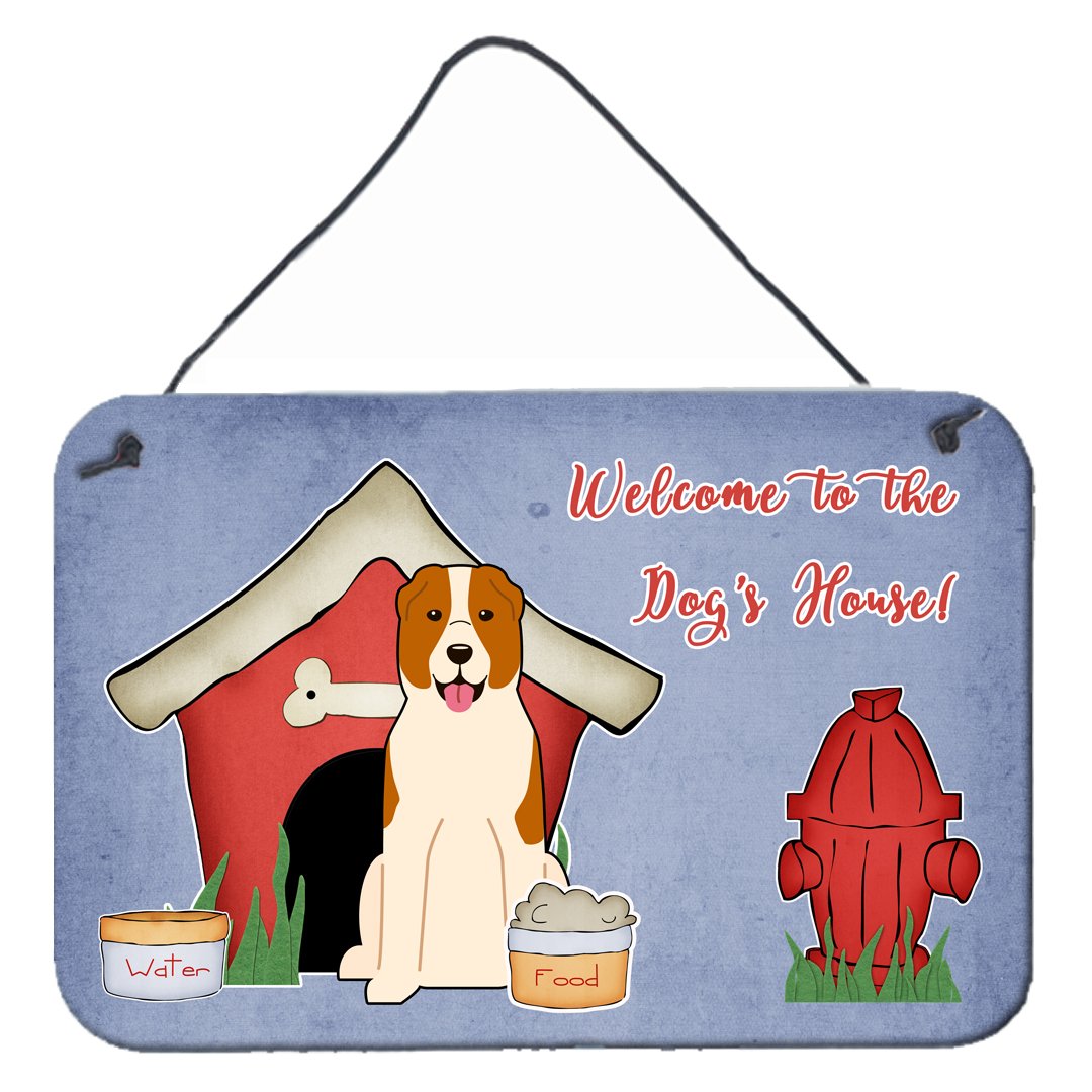 Dog House Collection Central Asian Shepherd Dog Wall or Door Hanging Prints by Caroline's Treasures