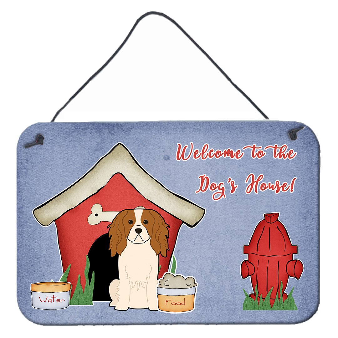 Dog House Collection Cavalier Spaniel Wall or Door Hanging Prints BB2812DS812 by Caroline's Treasures