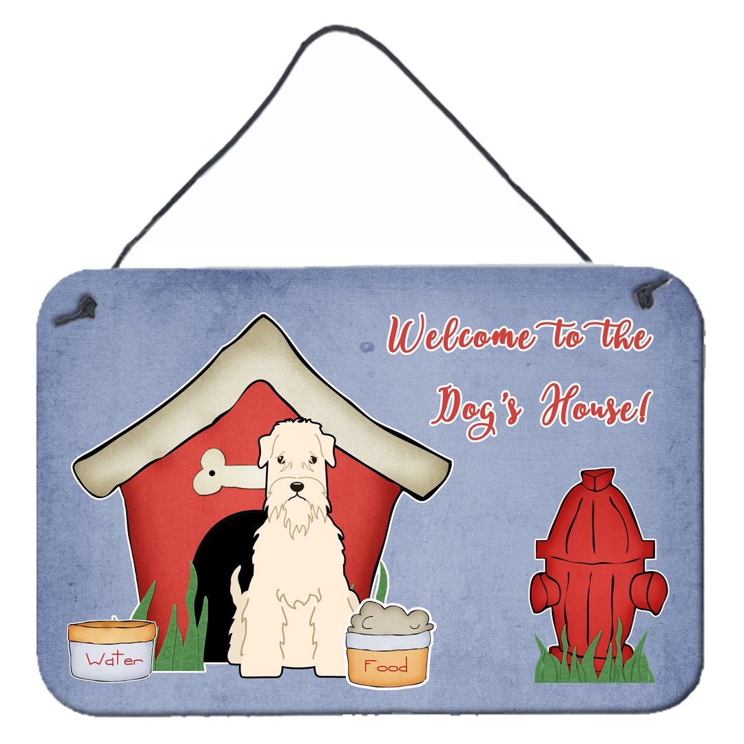 Dog House Collection Soft Coated Wheaten Terrier Wall or Door Hanging Prints by Caroline's Treasures
