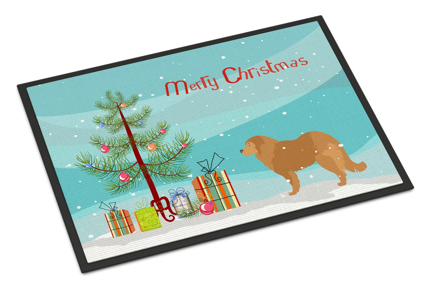 Caucasian Shepherd Dog Christmas Indoor or Outdoor Mat 24x36 BB2943JMAT by Caroline's Treasures