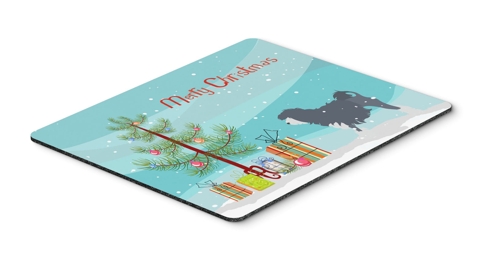 Lowchen Merry Christmas Tree Mouse Pad, Hot Pad or Trivet BB2953MP by Caroline's Treasures