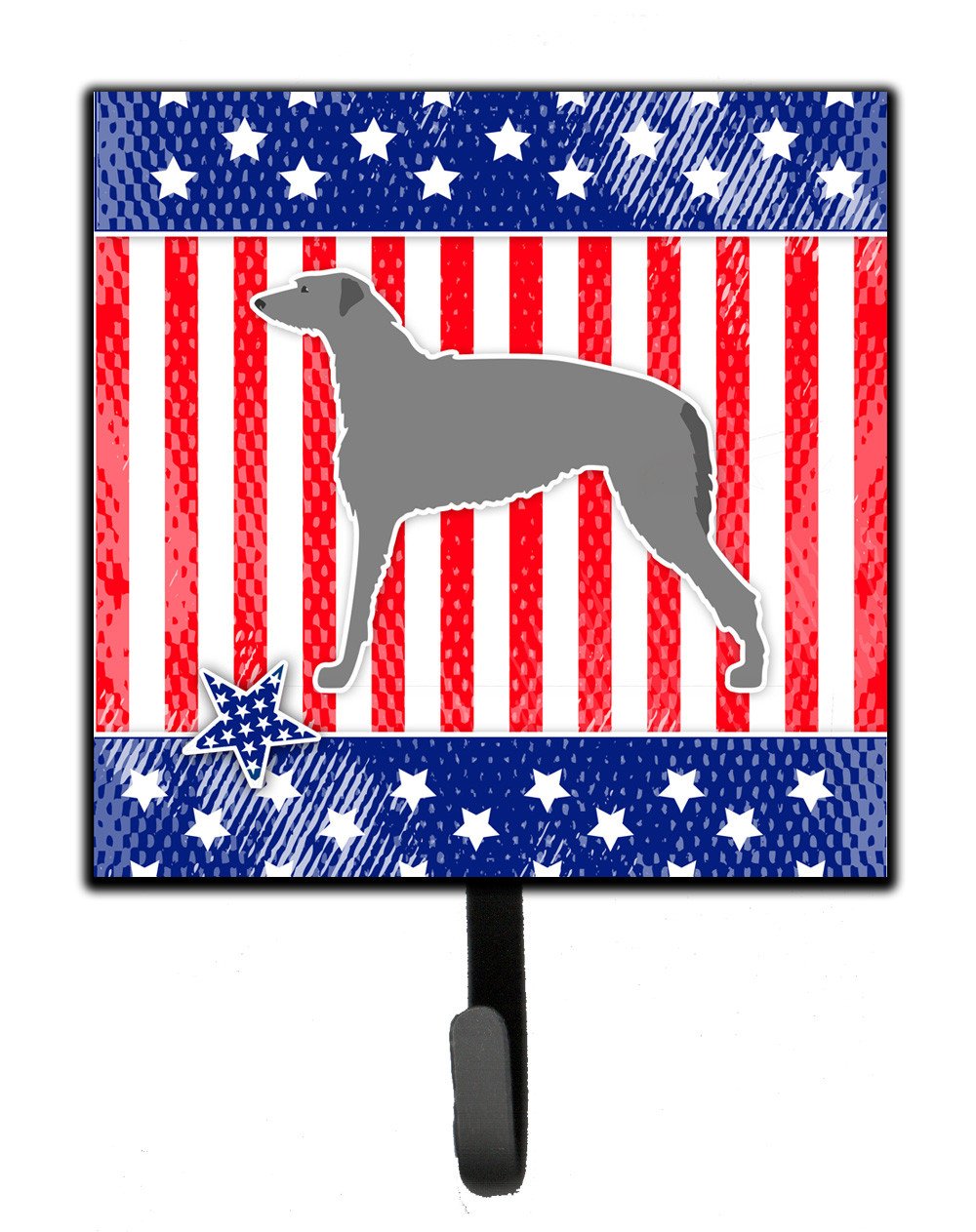 USA Patriotic Scottish Deerhound Leash or Key Holder BB3296SH4 by Caroline's Treasures