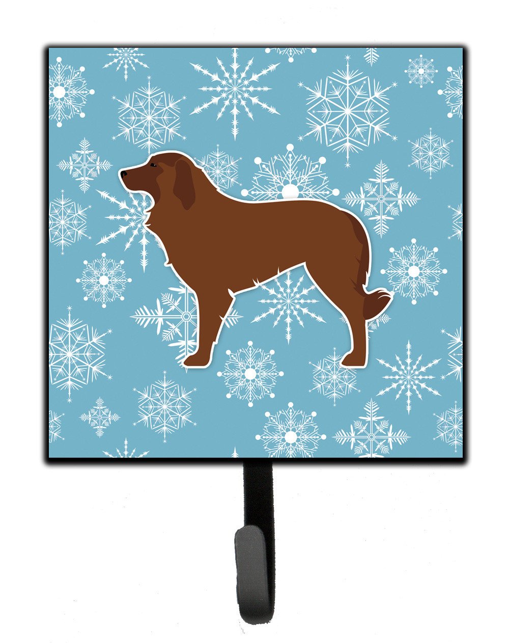 Winter Snowflake Portuguese Sheepdog Dog Leash or Key Holder BB3531SH4 by Caroline's Treasures