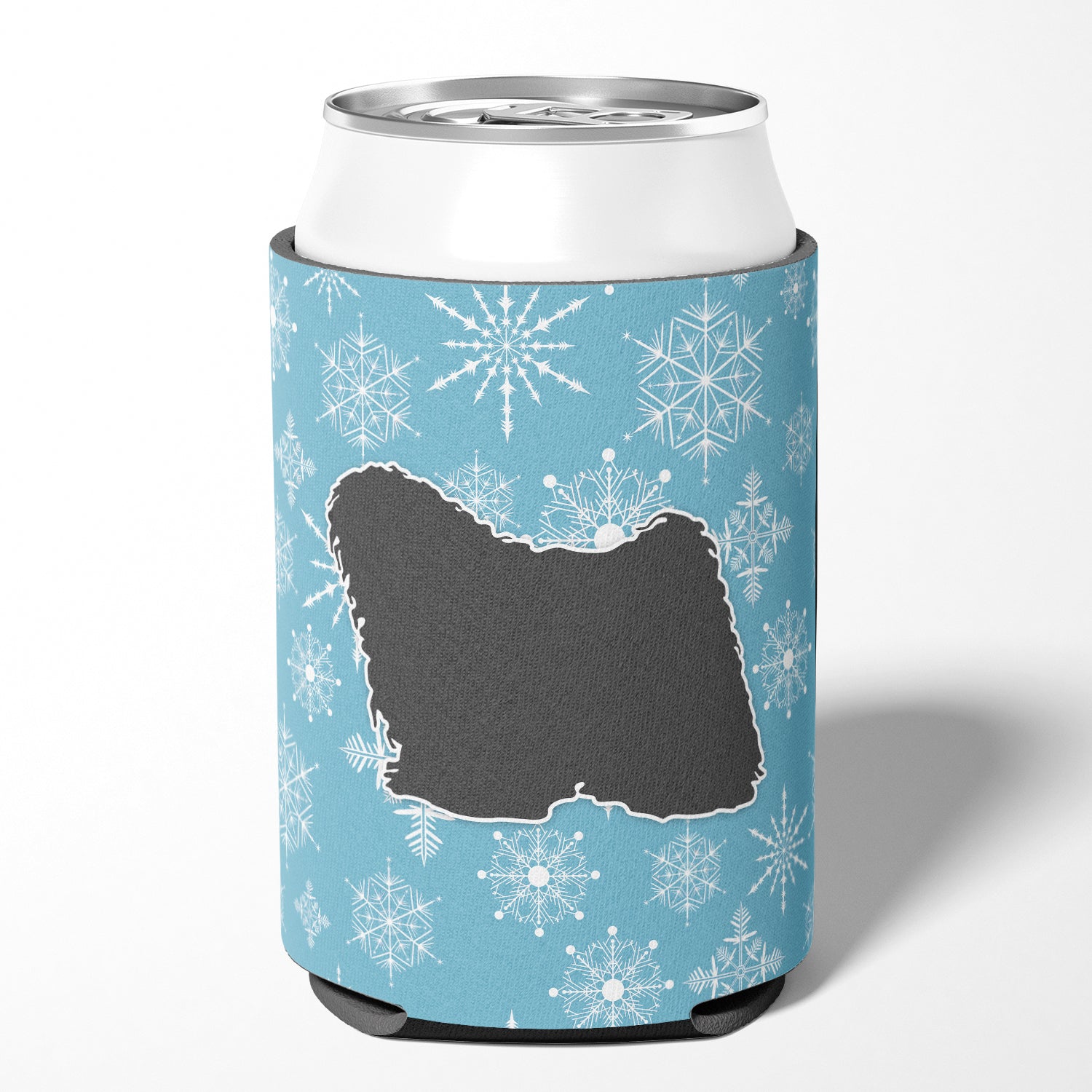 Winter Snowflake Puli Can or Bottle Hugger BB3563CC