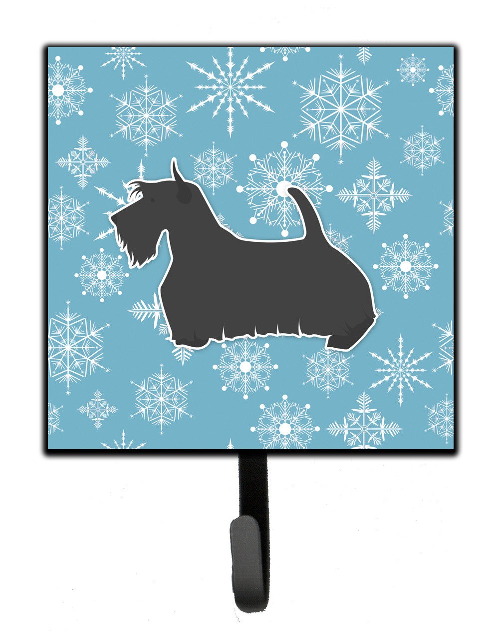 Winter Snowflake Scottish Terrier Leash or Key Holder BB3569SH4 by Caroline's Treasures