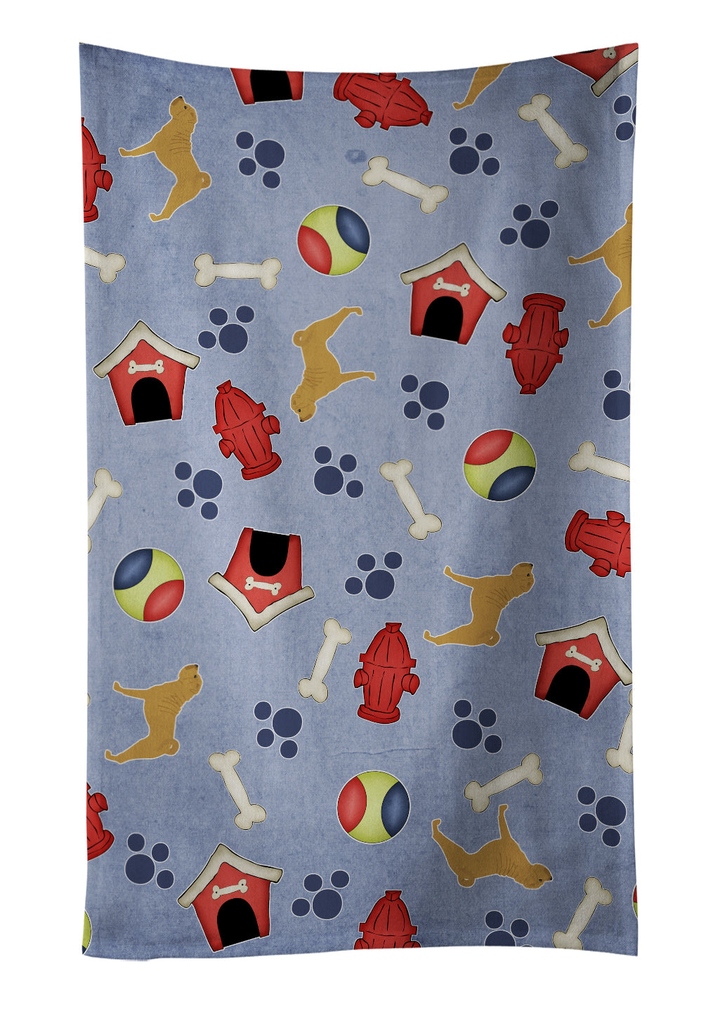 Shar Pei Dog House Collection Kitchen Towel BB3952KTWL - the-store.com