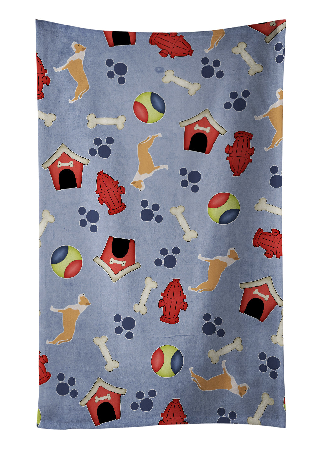 Staffordshire Bull Terrier Dog House Collection Kitchen Towel BB3954KTWL - the-store.com