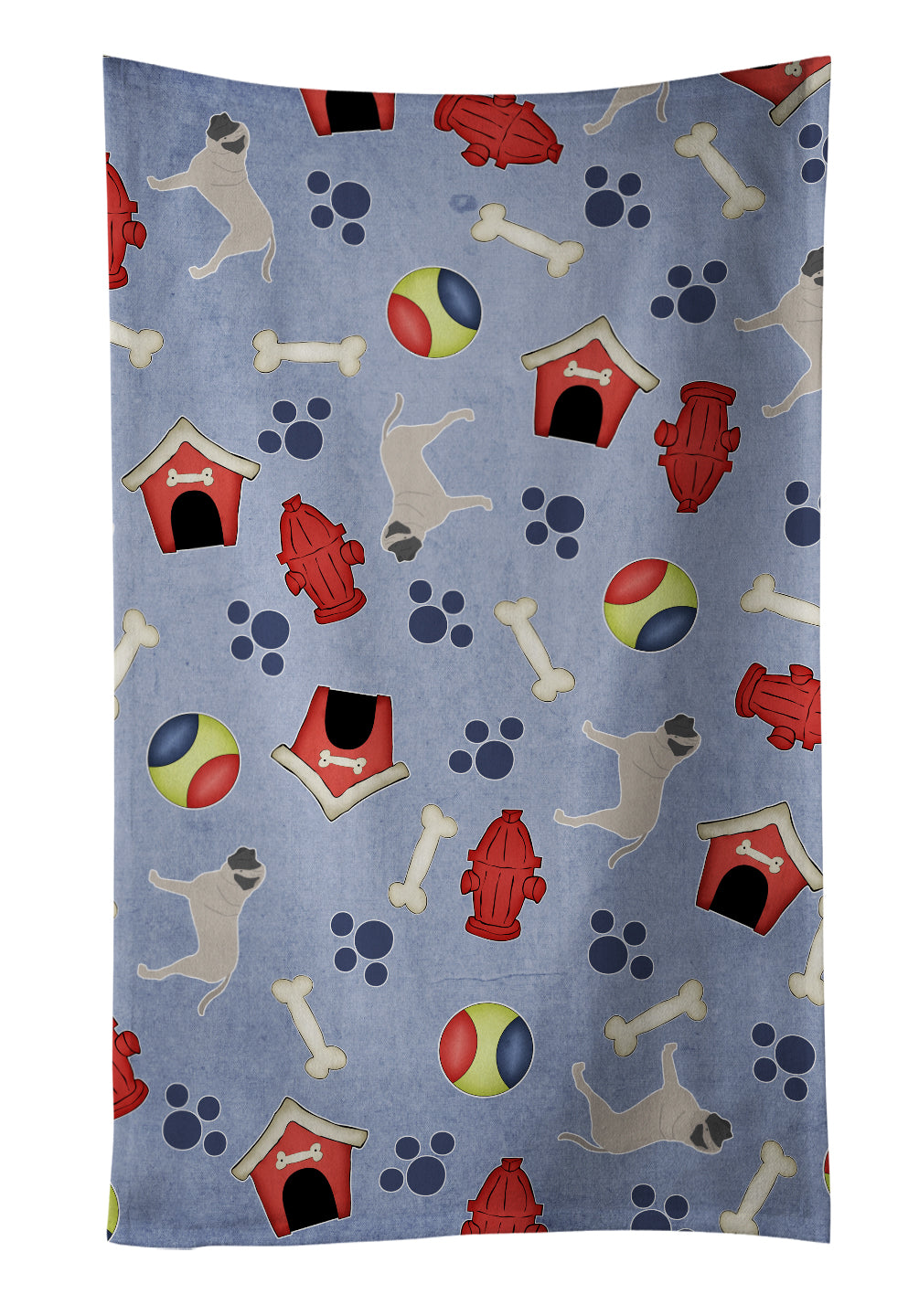 English Mastiff Dog House Collection Kitchen Towel BB3956KTWL - the-store.com