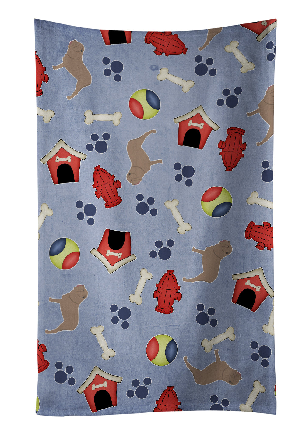 Neapolitan Mastiff Dog House Collection Kitchen Towel BB3965KTWL - the-store.com