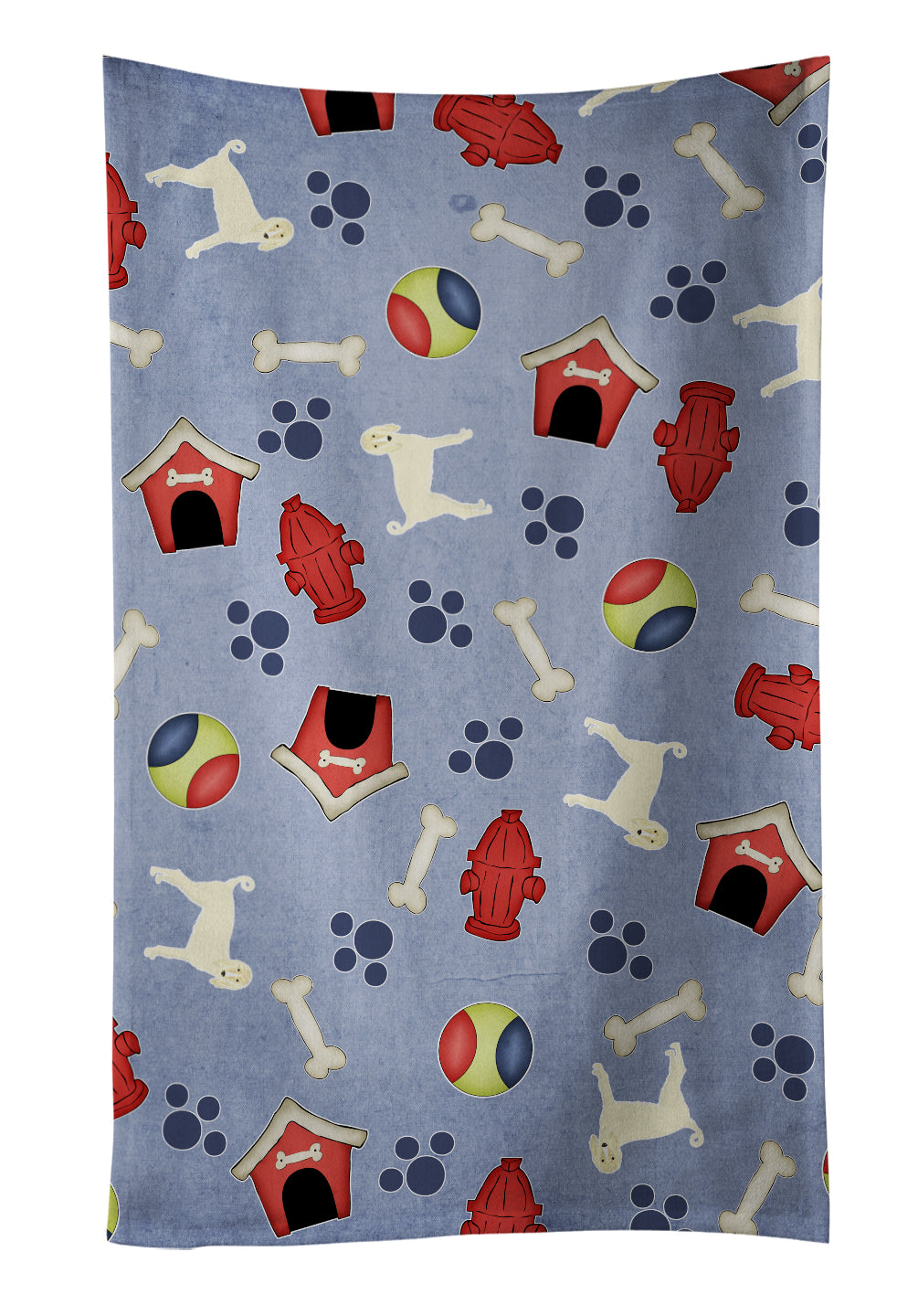 Dog House Collection Afghan Hound Kitchen Towel BB4043KTWL - the-store.com