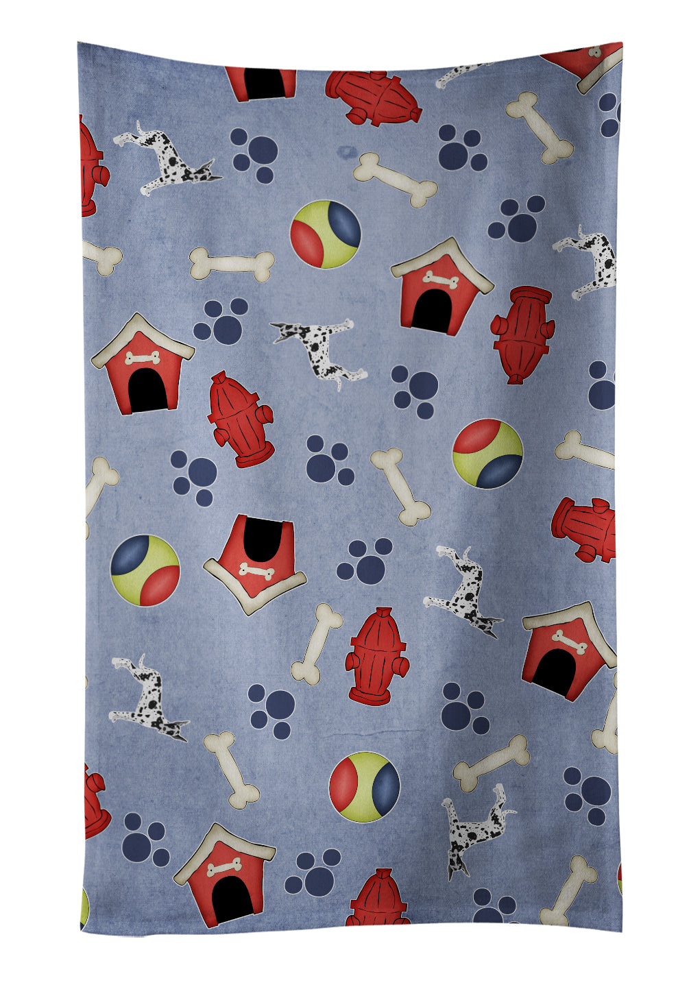 Dog House Collection Harlequin Cropped Great Dane Kitchen Towel BB4092KTWL - the-store.com