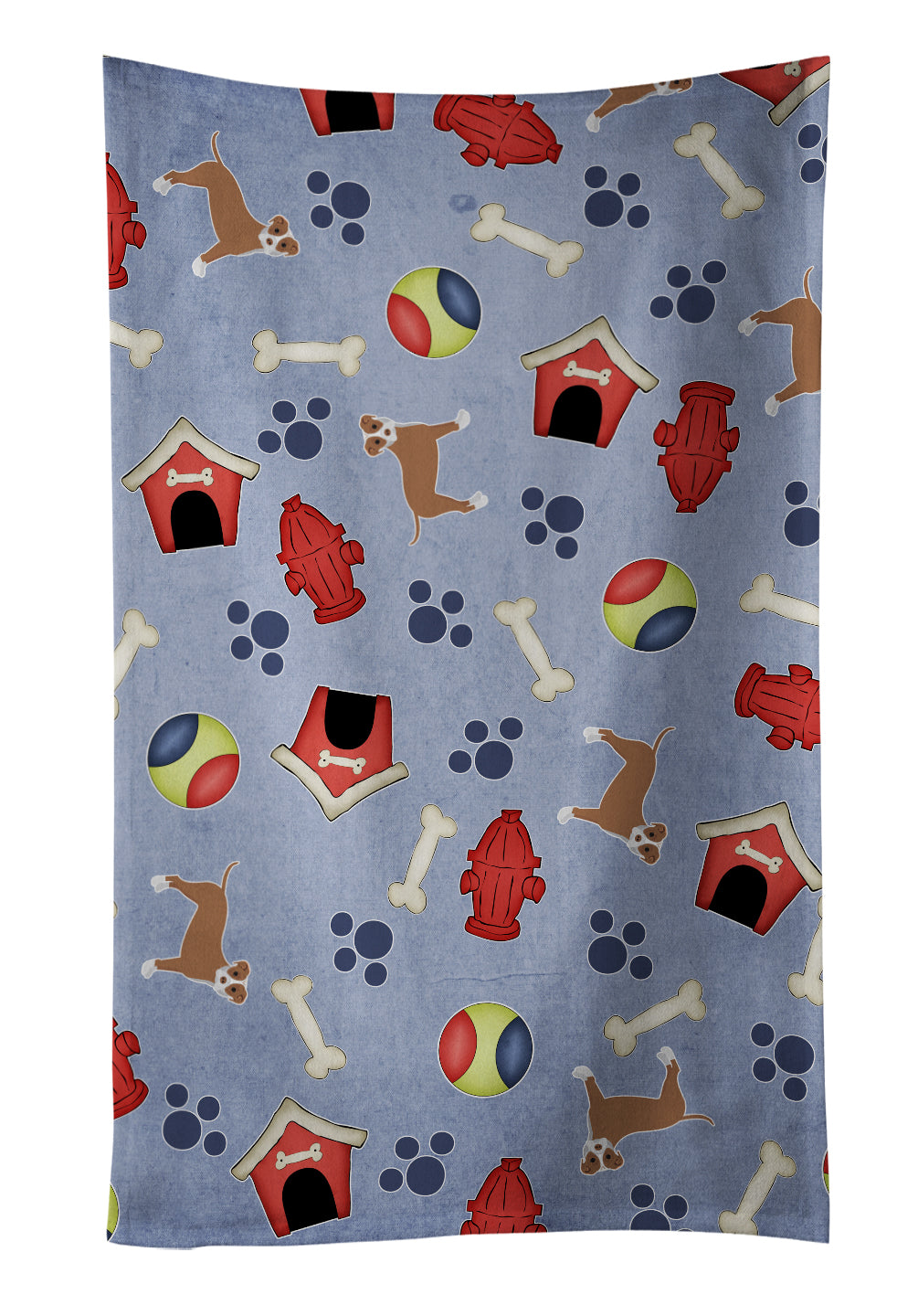 Dog House Collection Staffordshire Bull Terrier Kitchen Towel BB4124KTWL - the-store.com