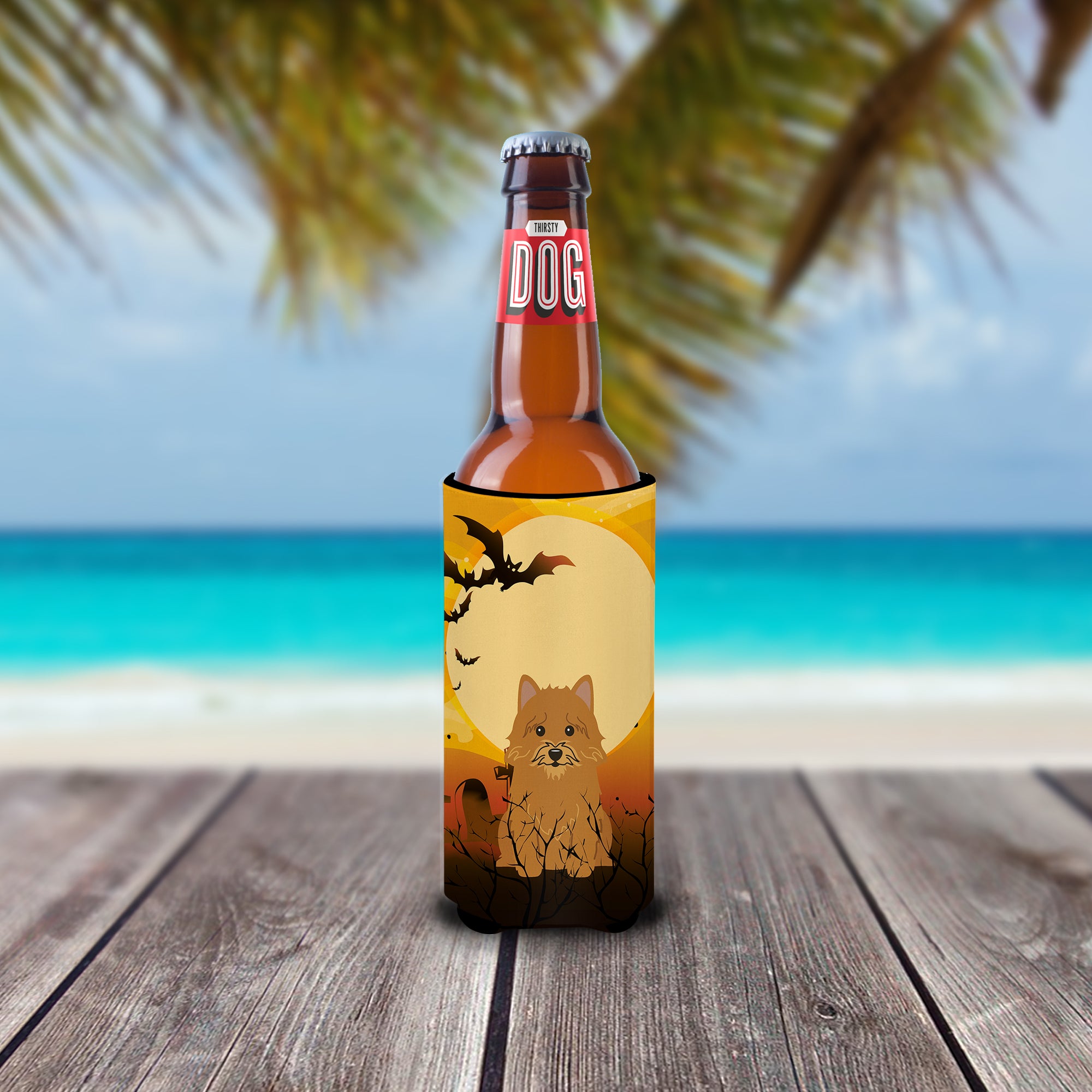Halloween Norwich Terrier  Ultra Hugger for slim cans BB4286MUK  the-store.com.