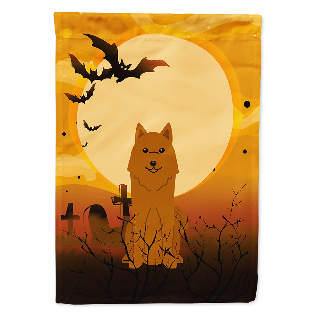 Halloween Karelian Bear Dog Flag Canvas House Size BB4288CHF