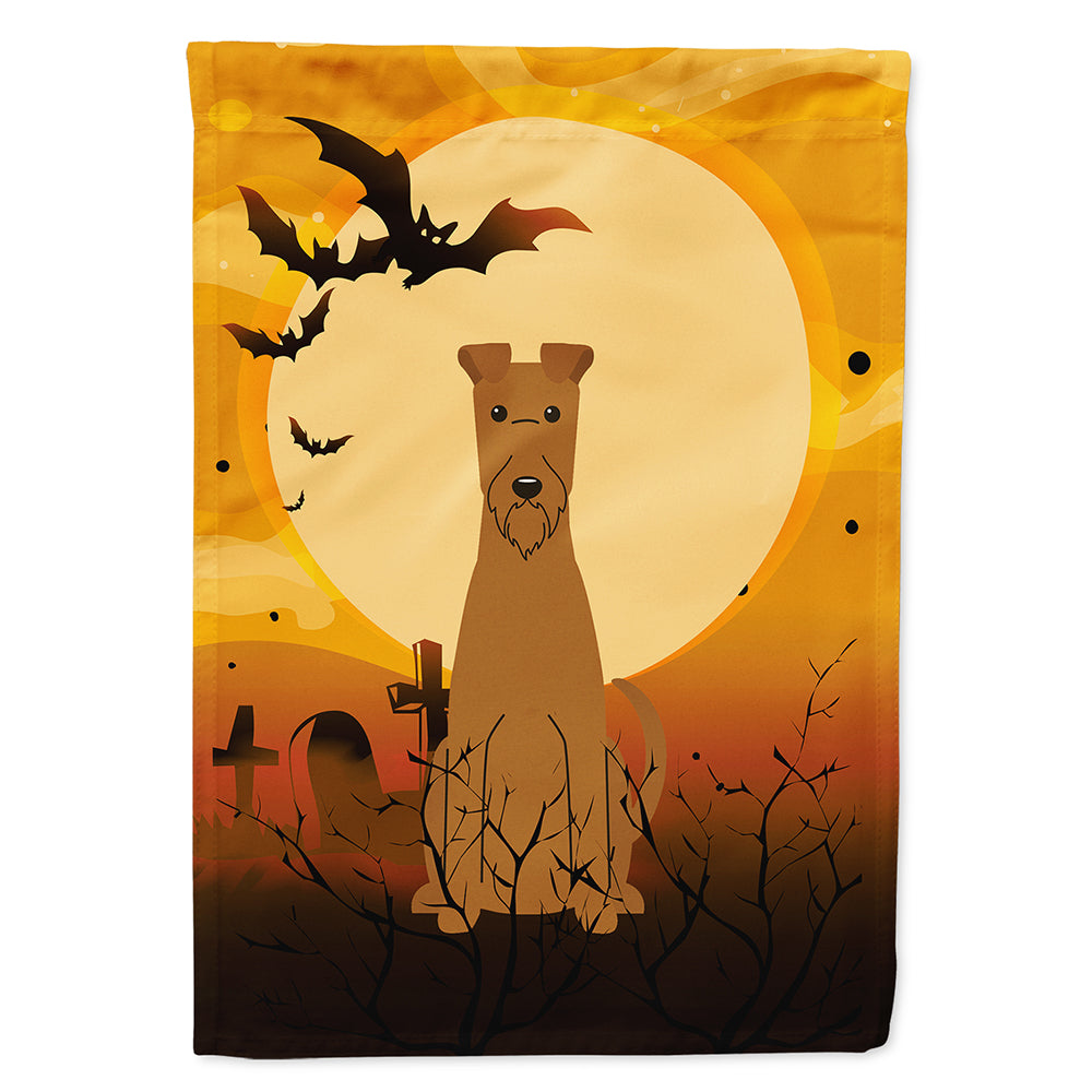Halloween Irish Terrier Flag Canvas House Size BB4328CHF
