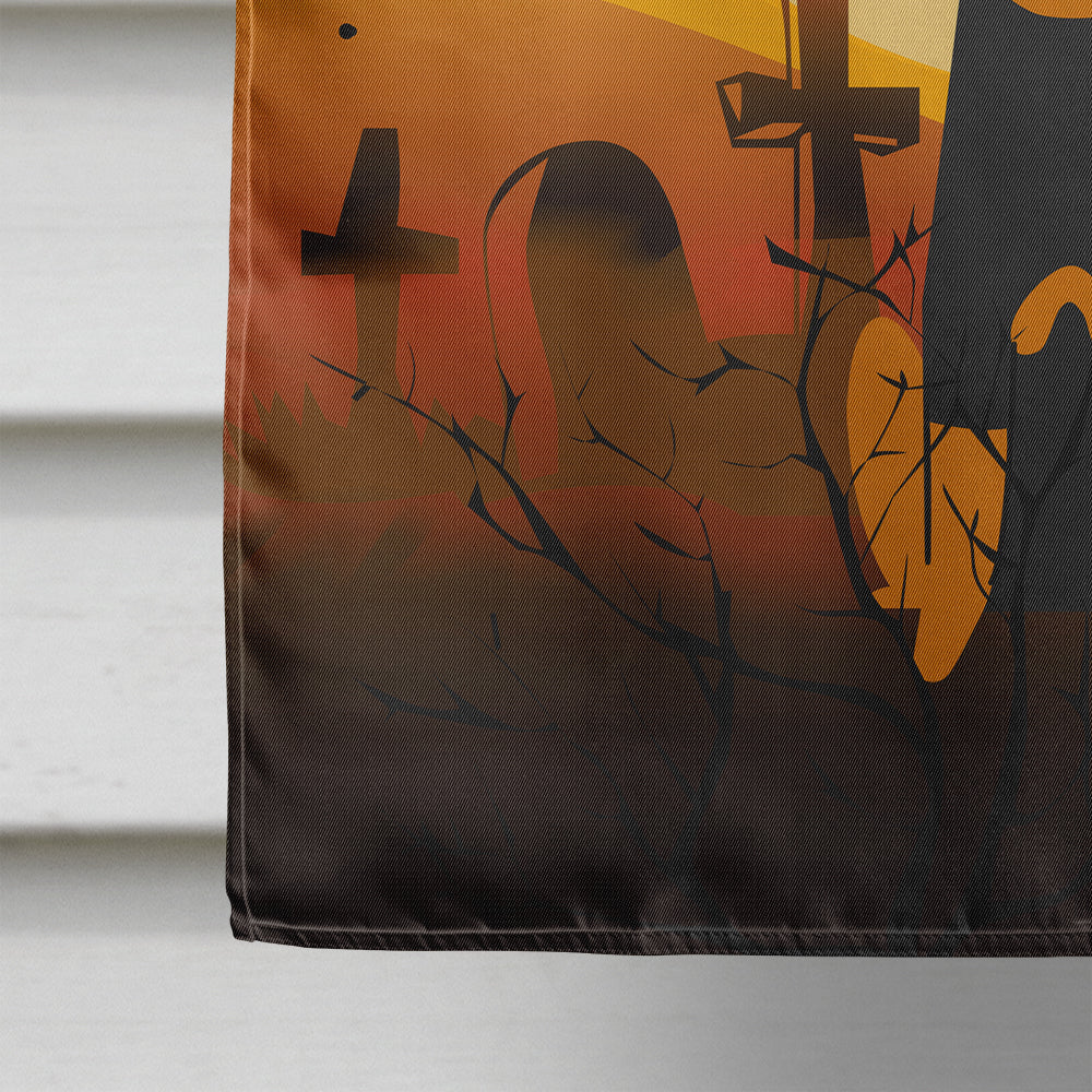 Halloween English Toy Terrier Flag Canvas House Size BB4375CHF  the-store.com.