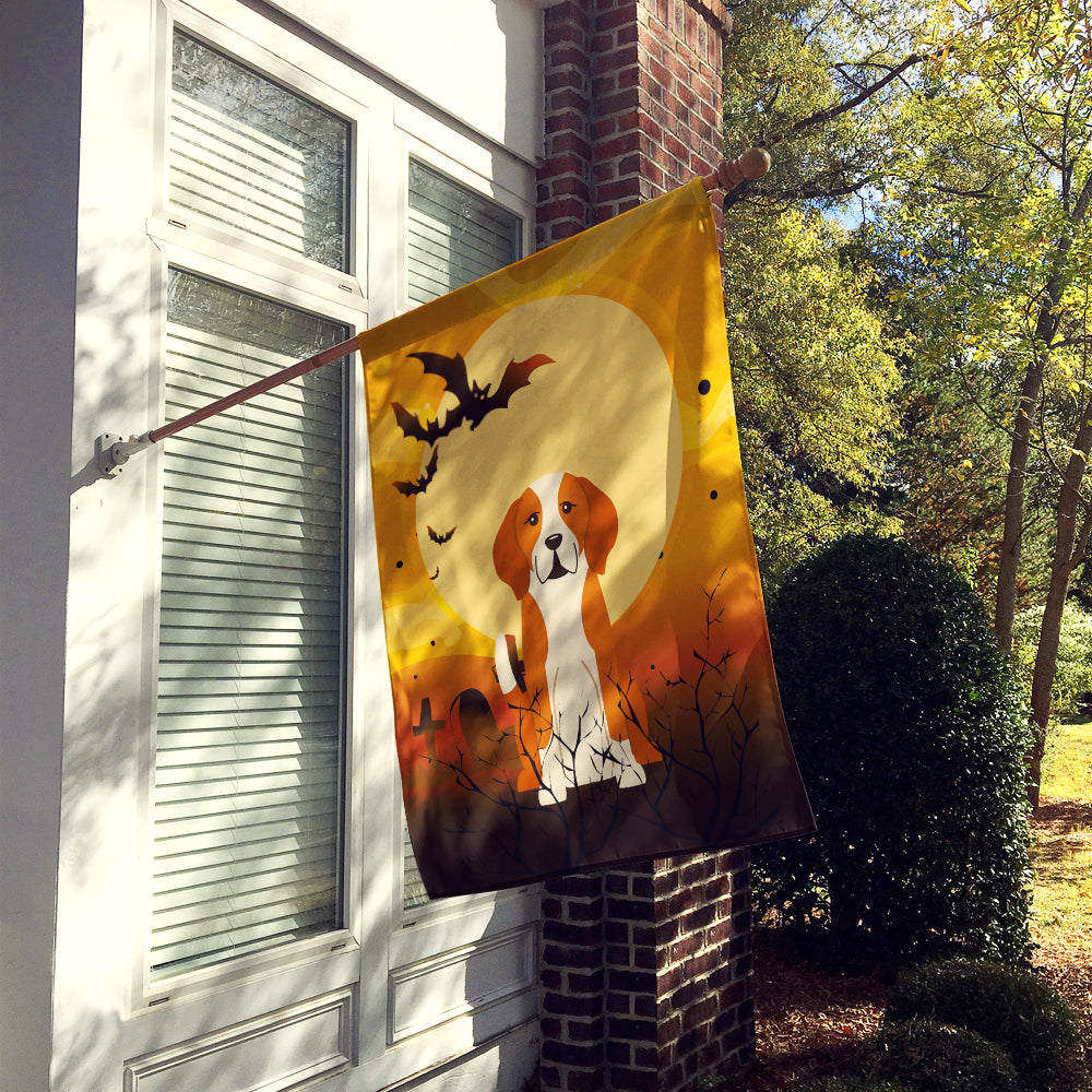 Halloween English Foxhound Flag Canvas House Size BB4376CHF  the-store.com.