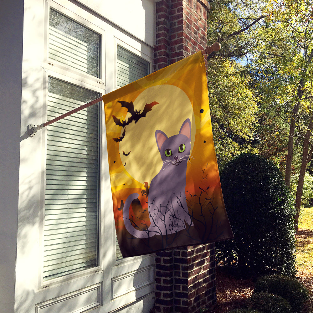 Halloween Korat Cat Flag Canvas House Size BB4447CHF