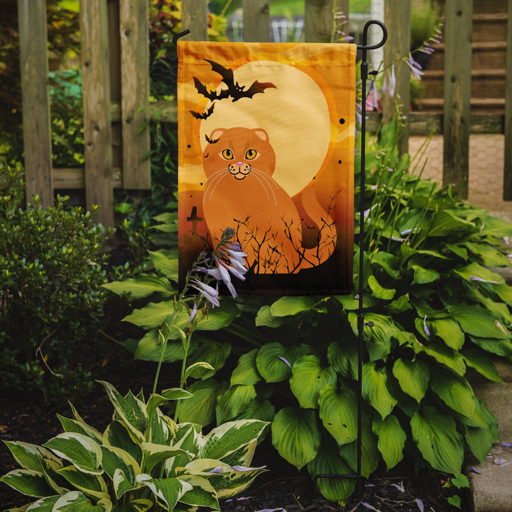 Halloween Scottish Fold Cat Flag Garden Size BB4453GF