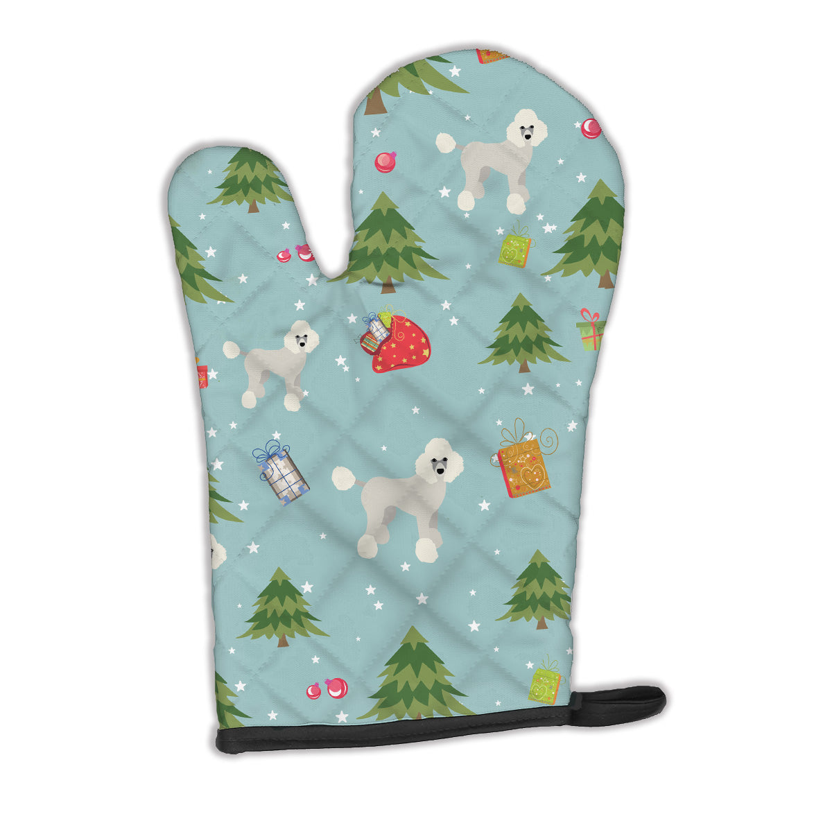 Christmas Poodle Oven Mitt BB4974OVMT