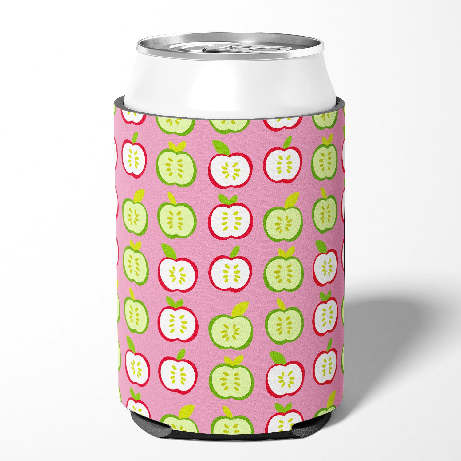 Apples on Pink Can or Bottle Hugger BB5141CC