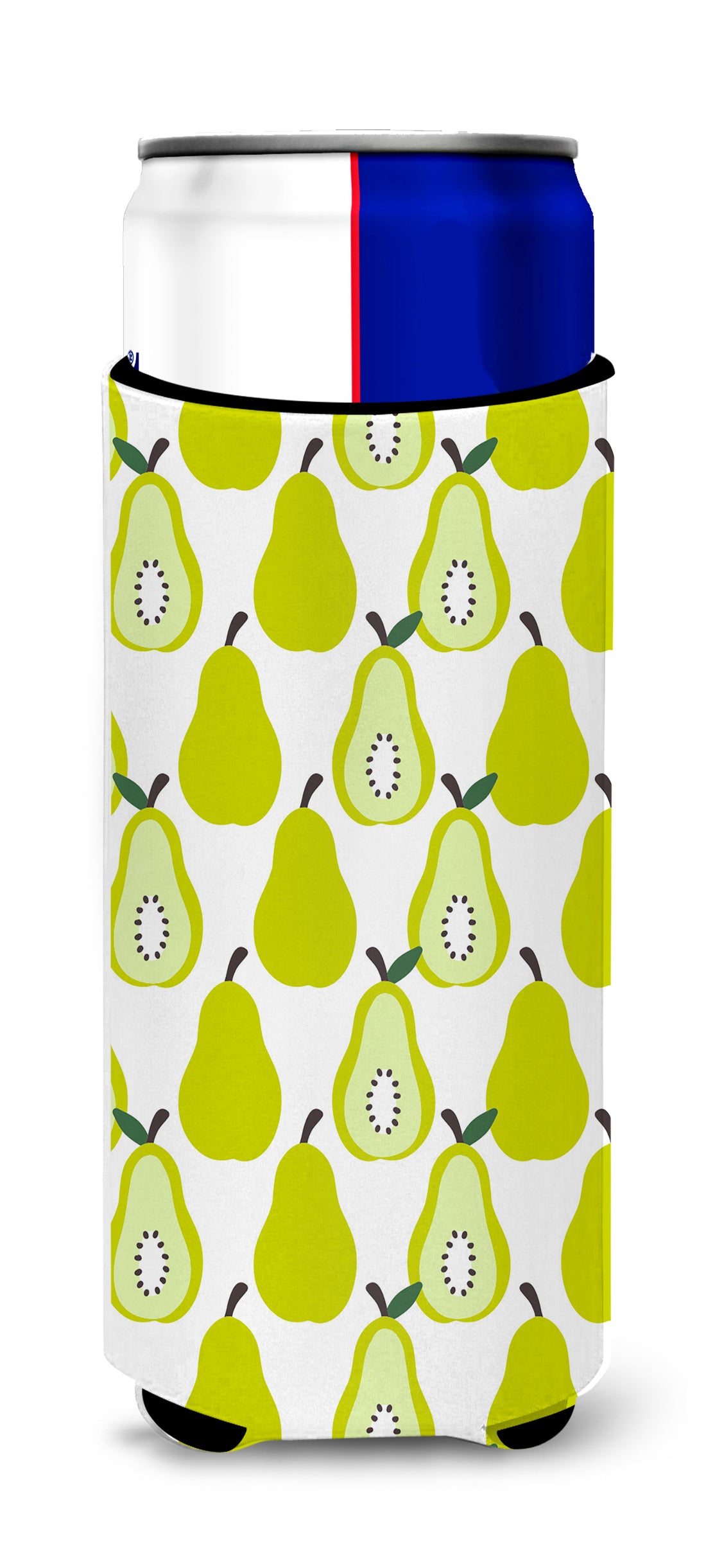 Pears on White  Ultra Hugger for slim cans BB5147MUK