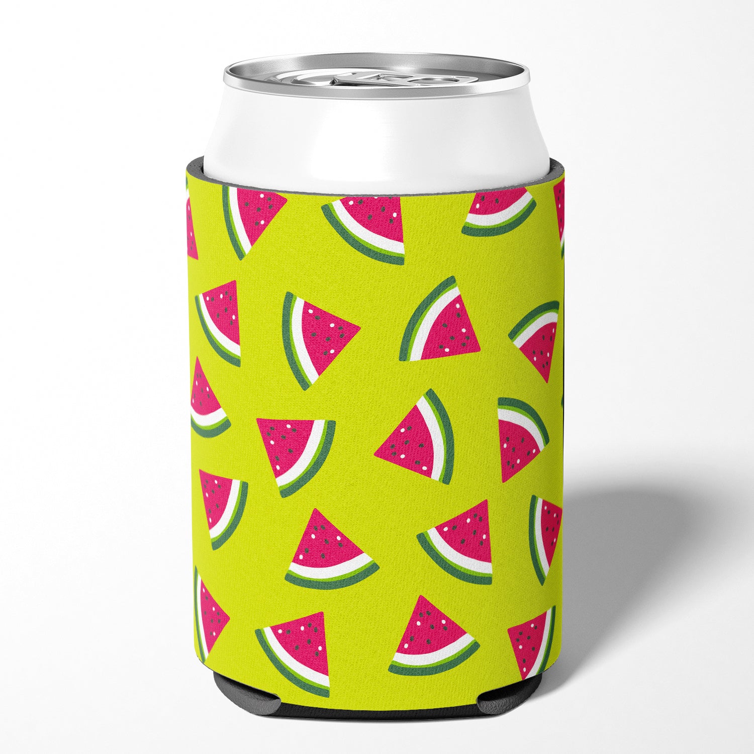 Watermelon on Lime Green Can or Bottle Hugger BB5151CC