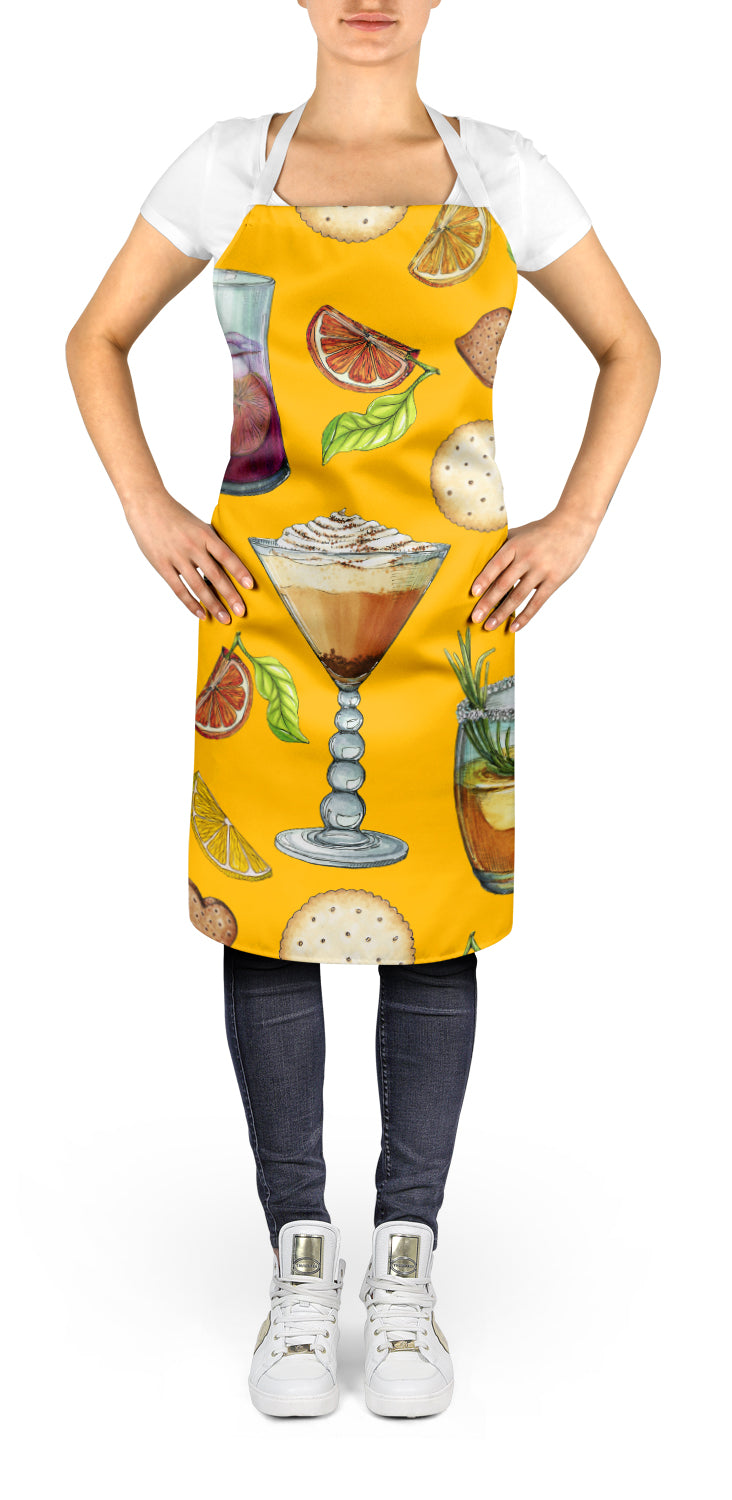 Drinks and Cocktails Gold Apron BB5202APRON