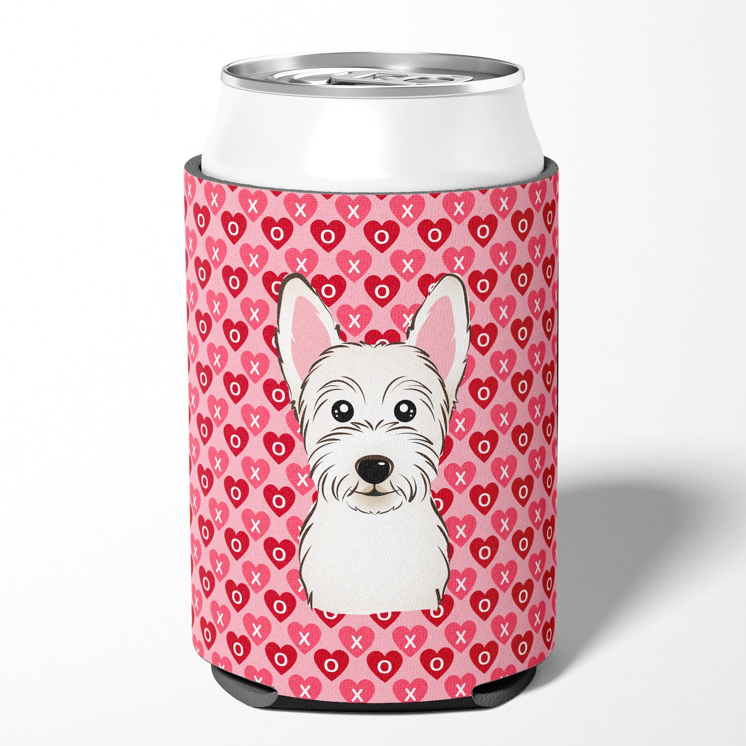 Westie Hearts Can or Bottle Hugger BB5296CC