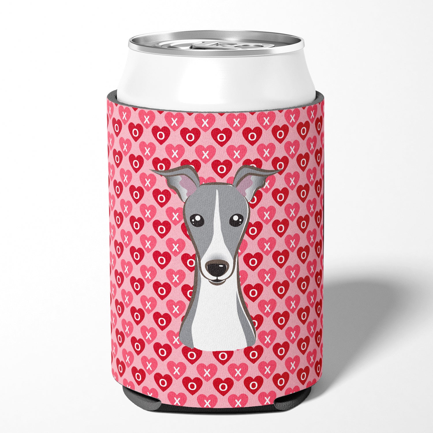 Italian Greyhound Hearts Can or Bottle Hugger BB5306CC