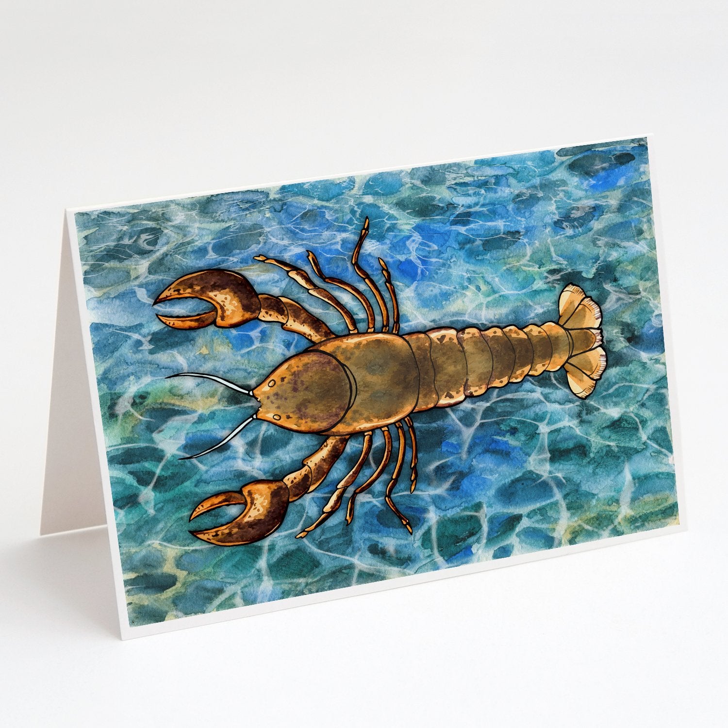 Buy this Lobster Greeting Cards and Envelopes Pack of 8