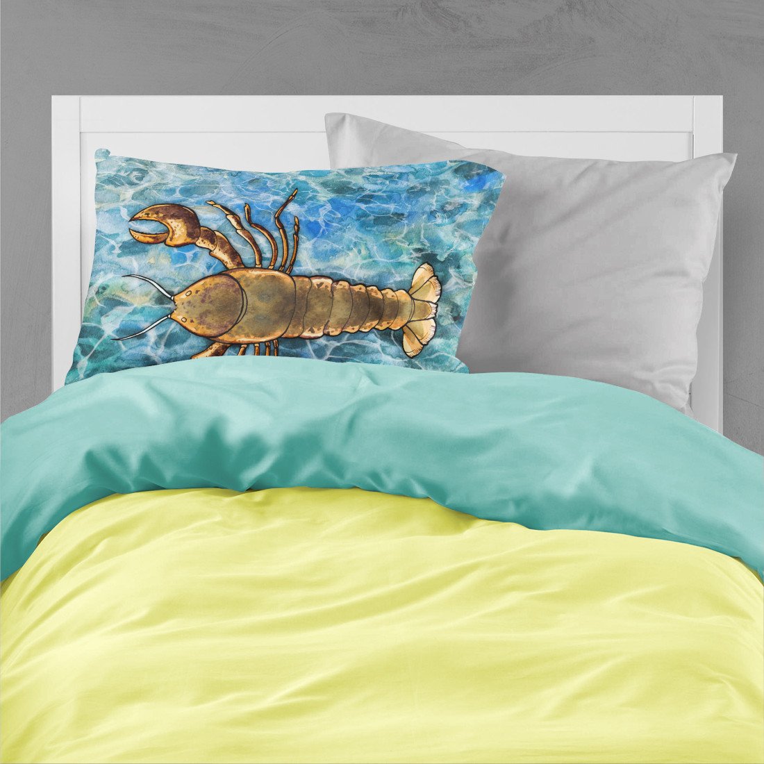 Lobster Fabric Standard Pillowcase BB5351PILLOWCASE by Caroline's Treasures