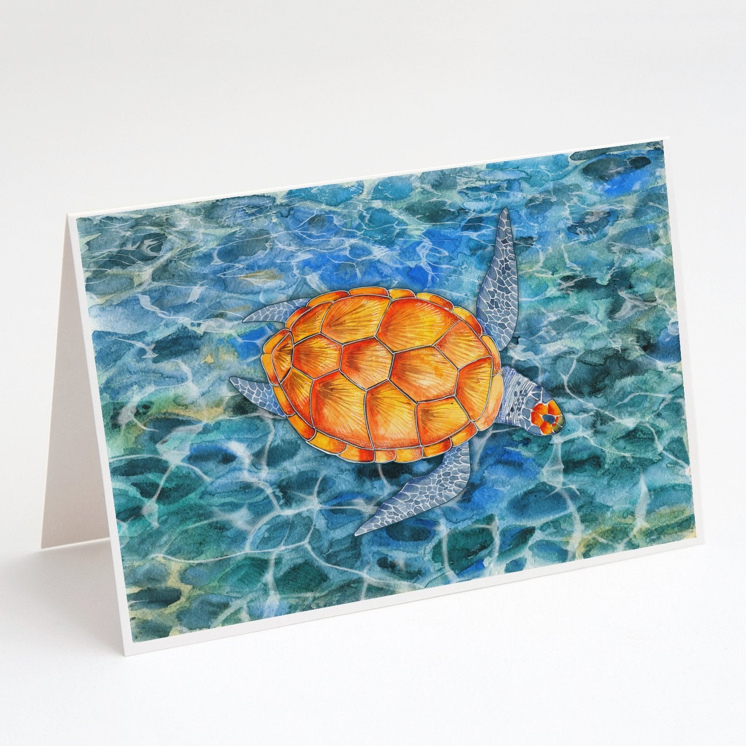 Buy this Sea Turtle Greeting Cards and Envelopes Pack of 8