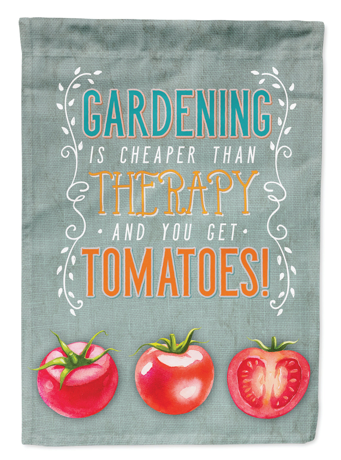 Gardening Therapy and Tomatoes Flag Garden Size BB5432GF