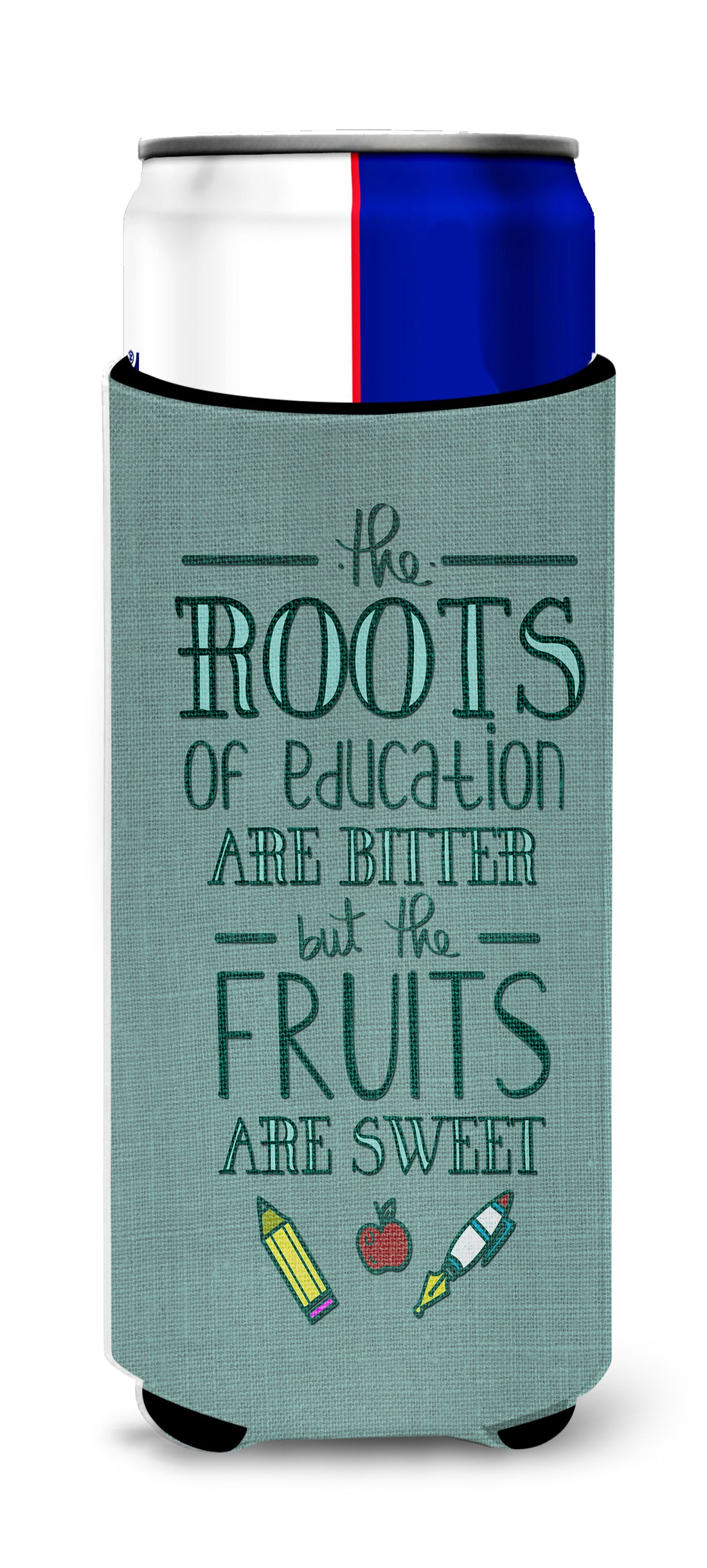 Education Fruits are Sweet Teacher  Ultra Hugger for slim cans BB5474MUK