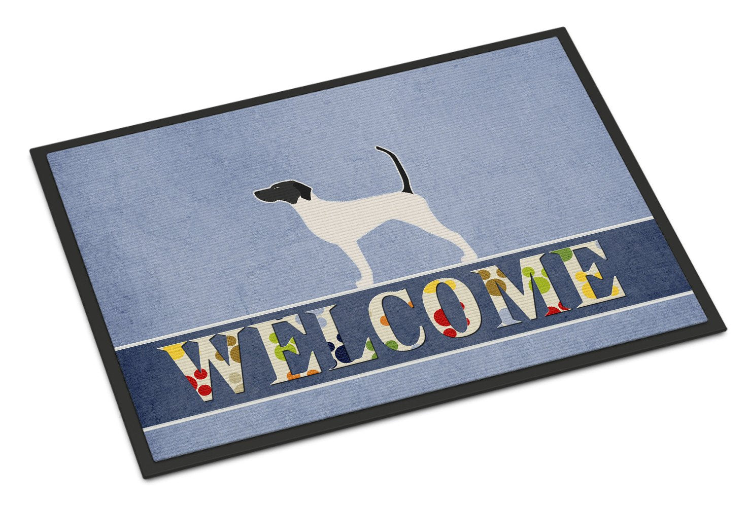 English Pointer Welcome Indoor or Outdoor Mat 24x36 BB5499JMAT by Caroline's Treasures