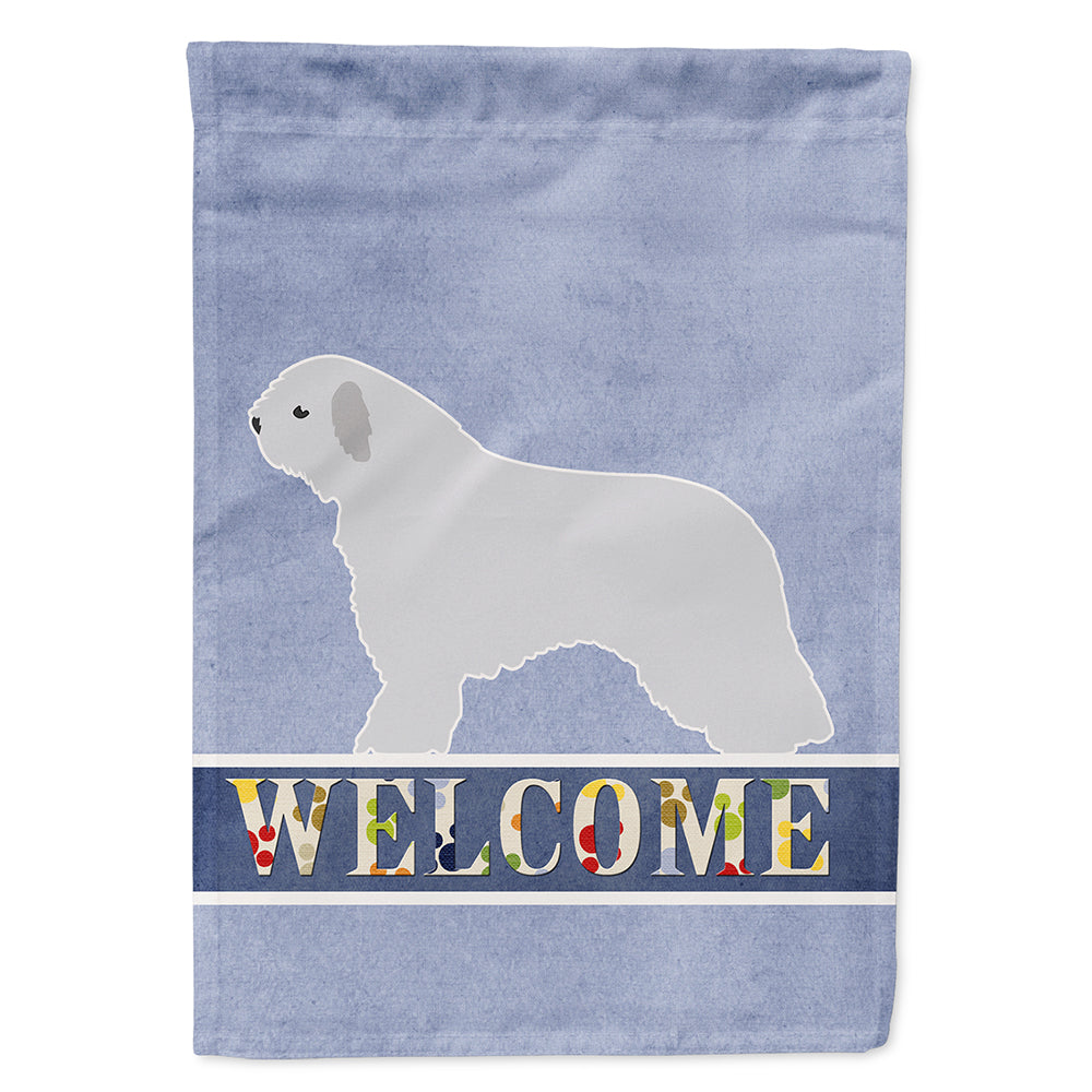 Spanish Water Dog Welcome Flag Canvas House Size BB5519CHF