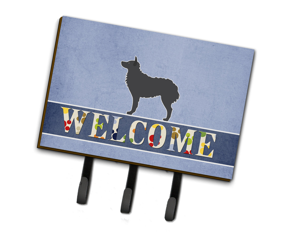 Croatian Sheepdog Welcome Leash or Key Holder BB5525TH68