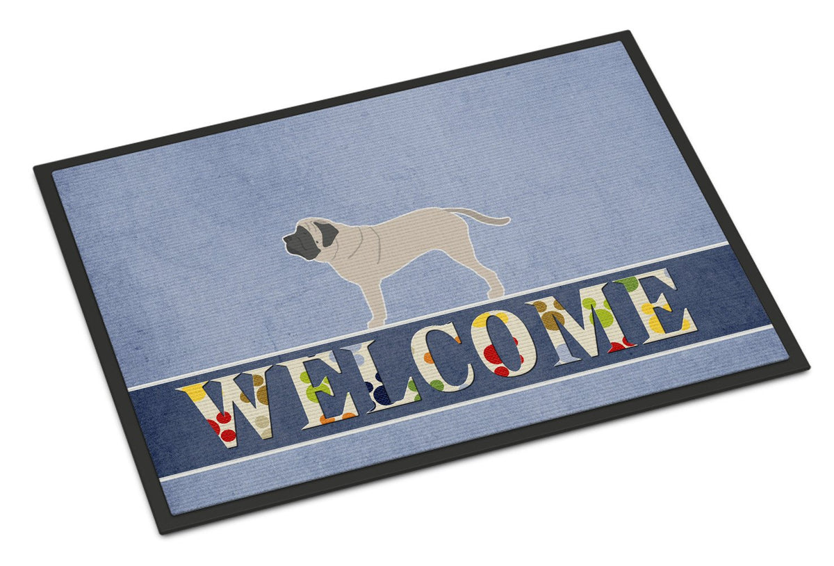 English Mastiff Welcome Indoor or Outdoor Mat 24x36 BB5560JMAT by Caroline&#39;s Treasures