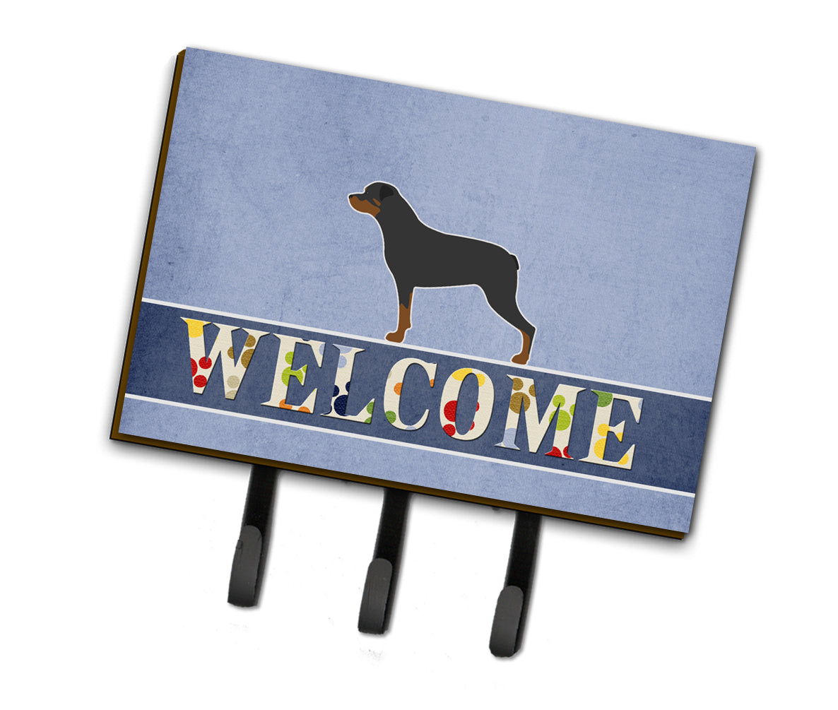 Rottweiler Welcome Leash or Key Holder BB5570TH68