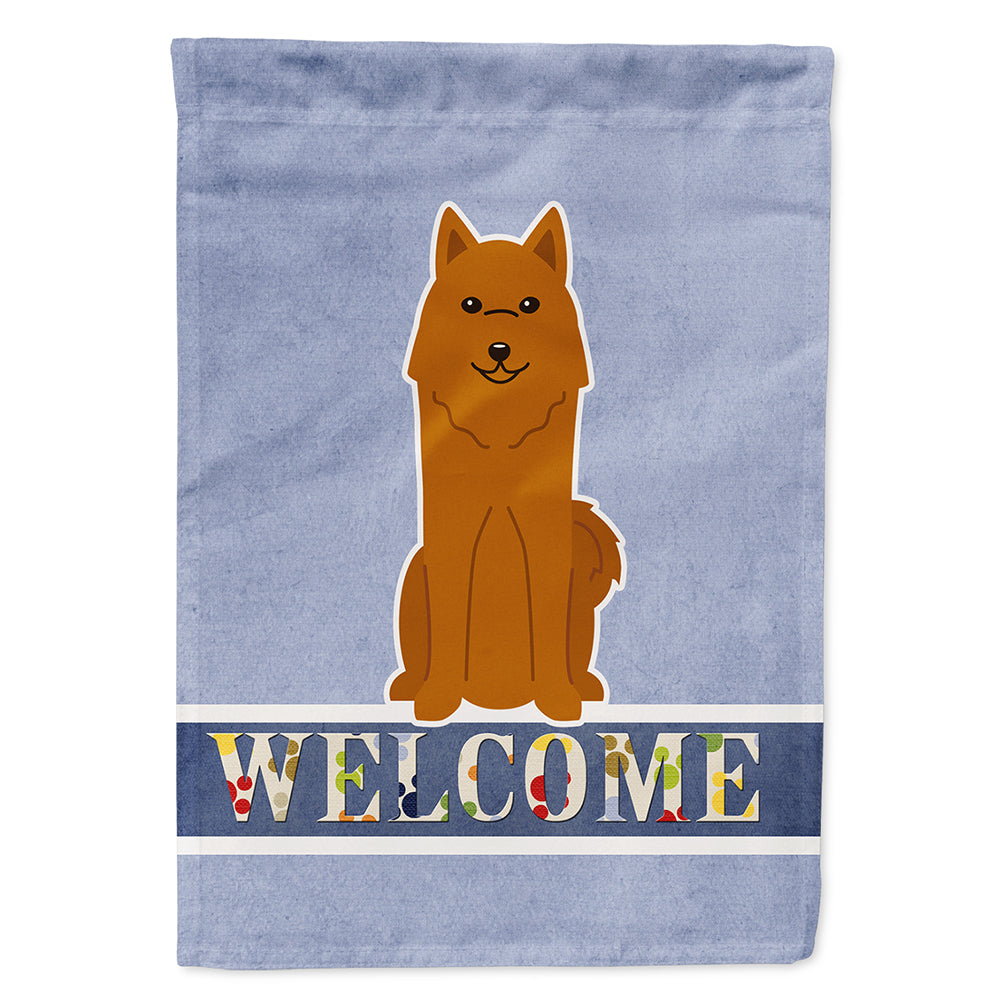 Karelian Bear Dog Welcome Flag Canvas House Size BB5603CHF