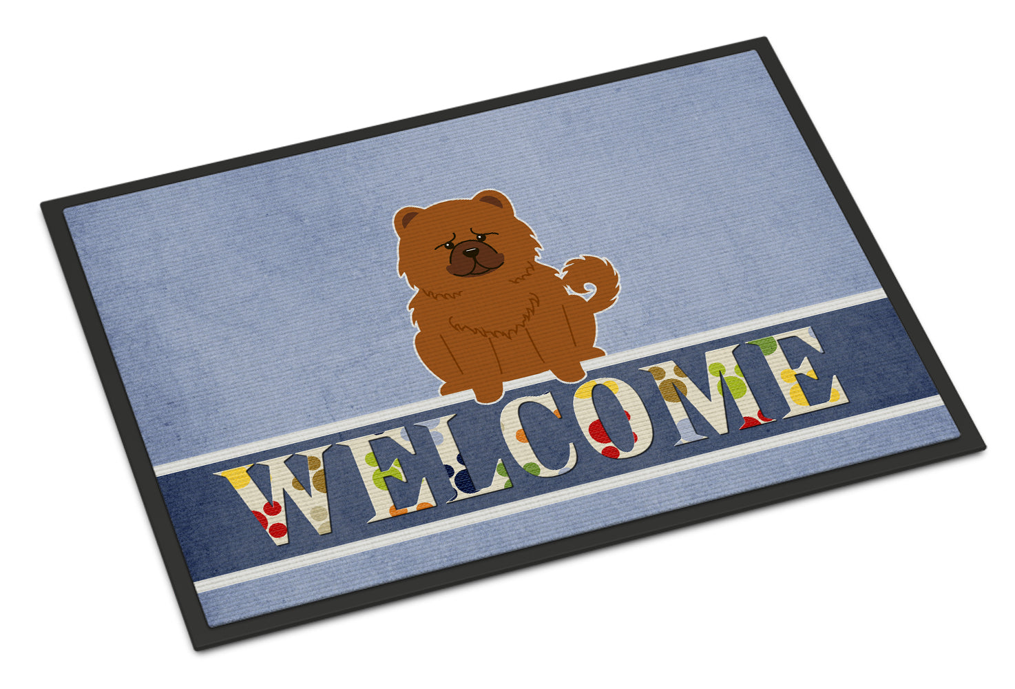 Chow Chow Red Welcome Indoor or Outdoor Mat 18x27 BB5723MAT - the-store.com