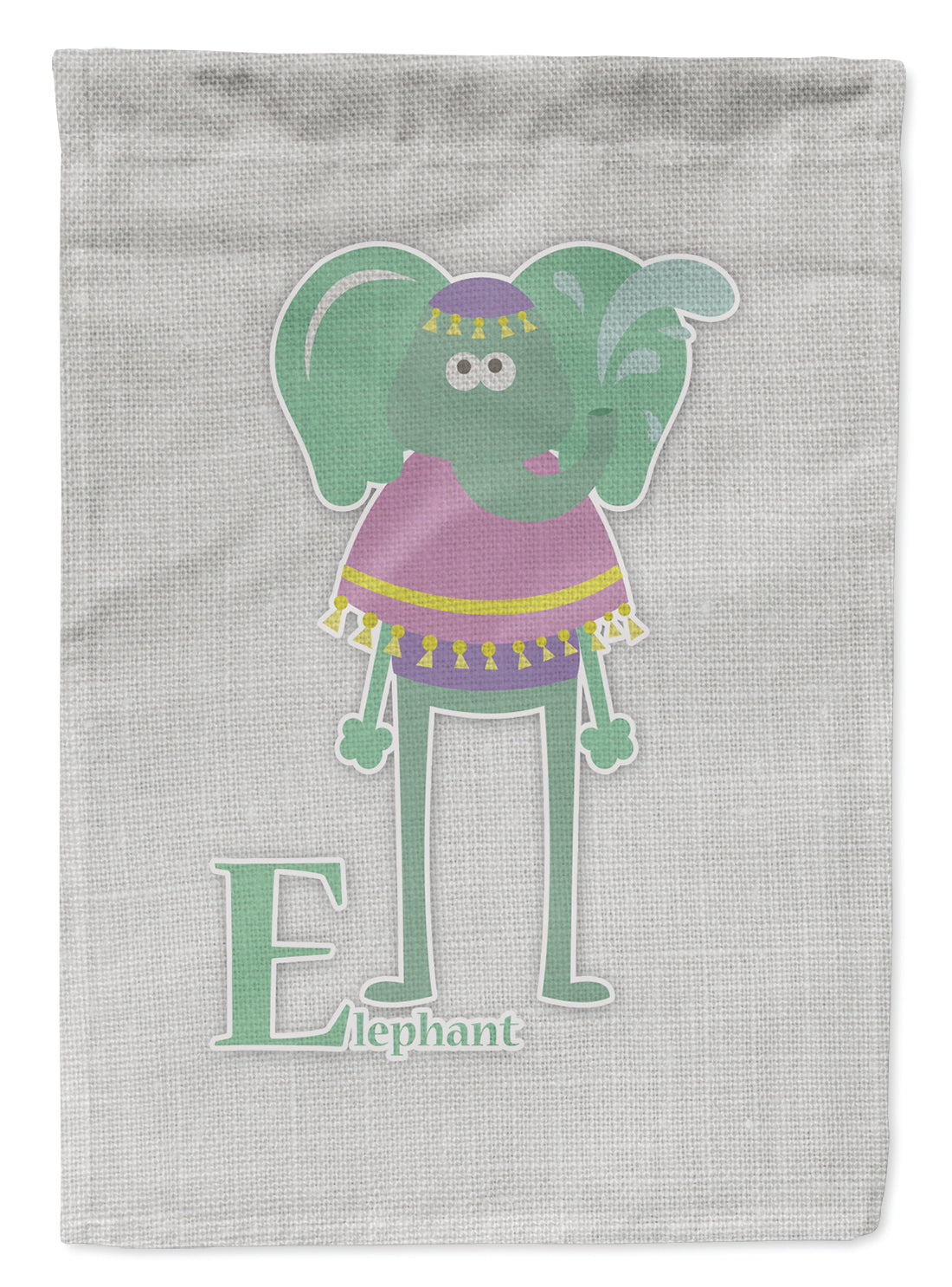Alphabet E for Elephant Flag Garden Size BB5730GF