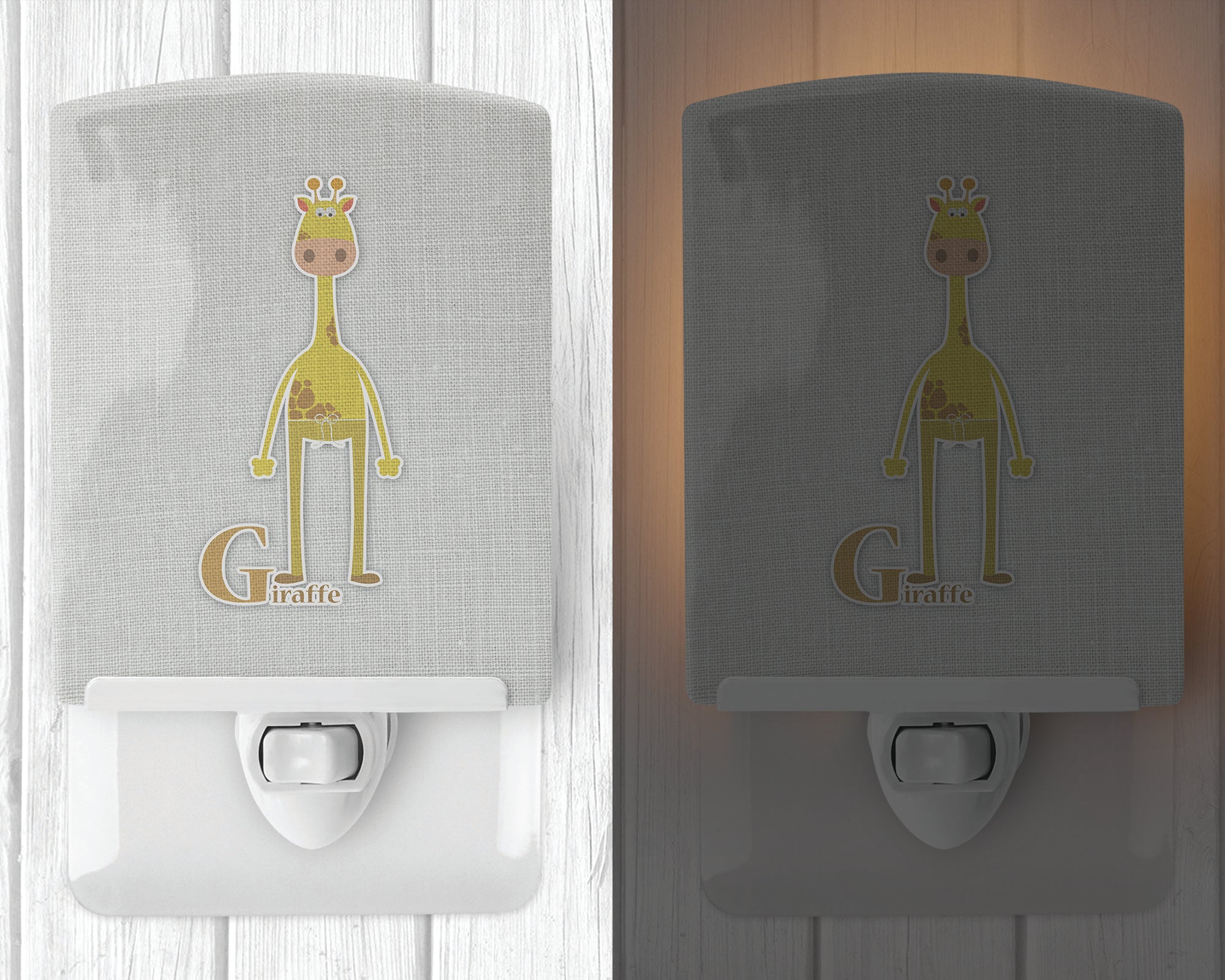 Alphabet G for Giraffe Ceramic Night Light BB5732CNL - the-store.com