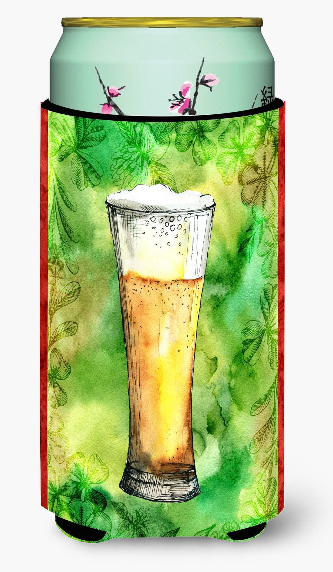 Irish Beer Tall Tall Boy Beverage Insulator Hugger BB5759TBC by Caroline's Treasures