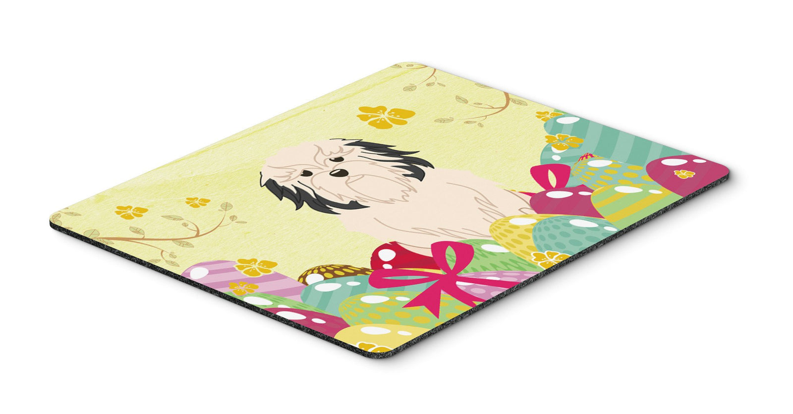 Easter Eggs Lowchen Mouse Pad, Hot Pad or Trivet BB6019MP by Caroline's Treasures