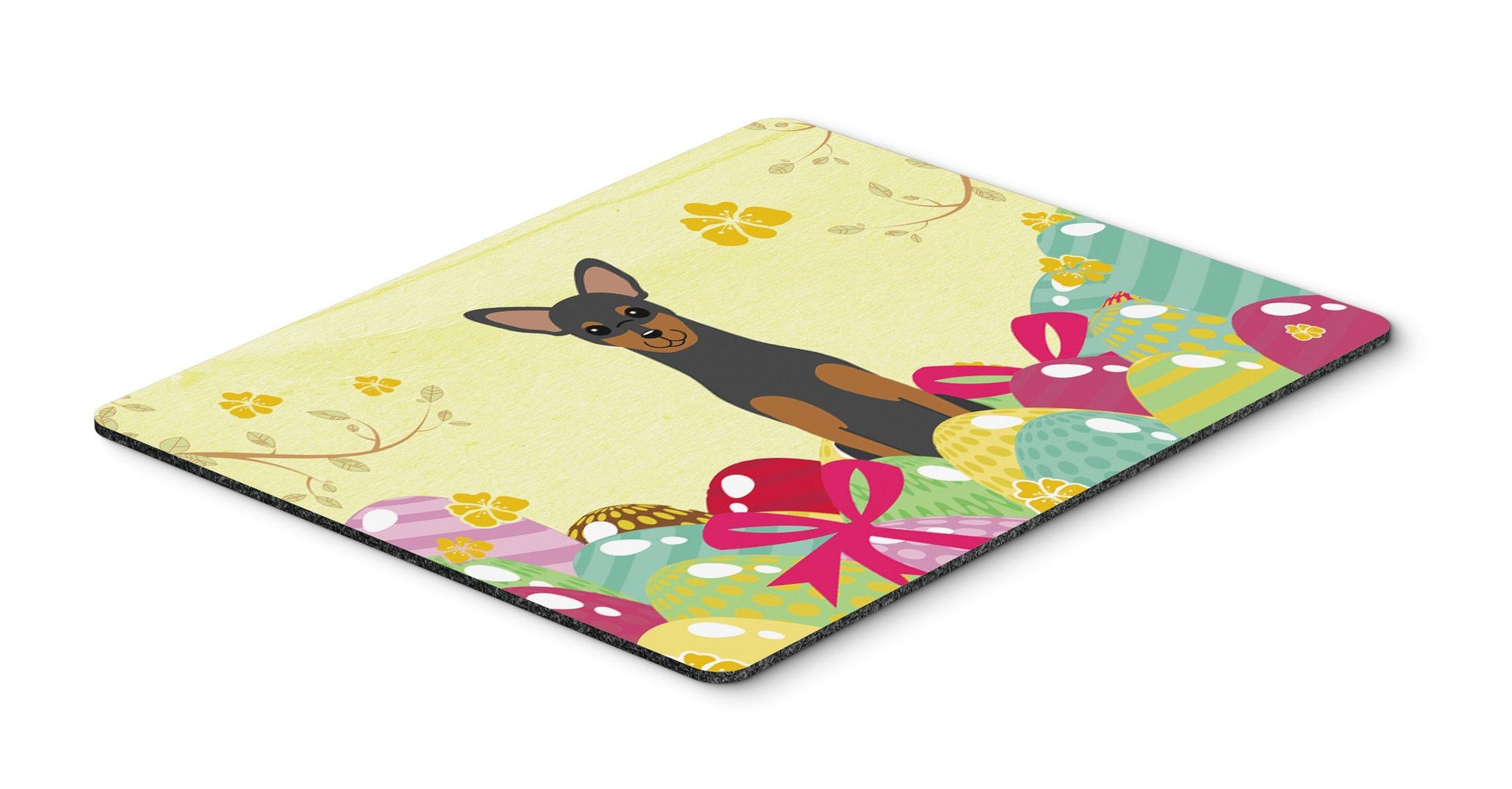 Easter Eggs Manchester Terrier Mouse Pad, Hot Pad or Trivet BB6028MP by Caroline's Treasures