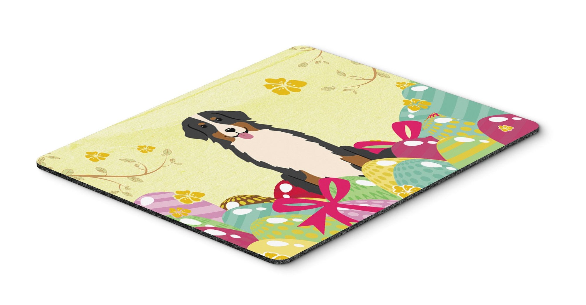 Easter Eggs Bernese Mountain Dog Mouse Pad, Hot Pad or Trivet BB6036MP by Caroline's Treasures
